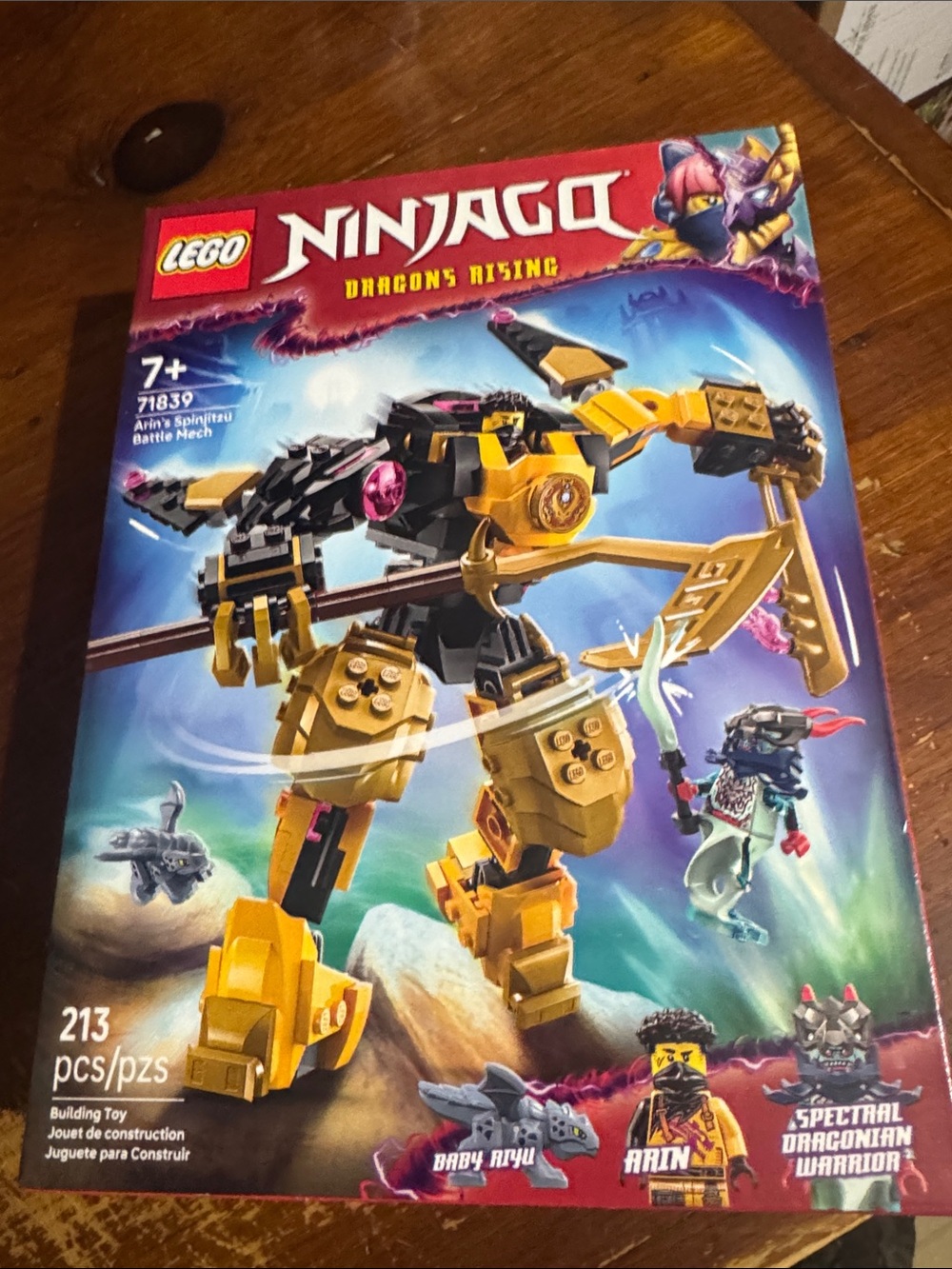 Lego Ninjago Gold & Black Mech with Pink Accents